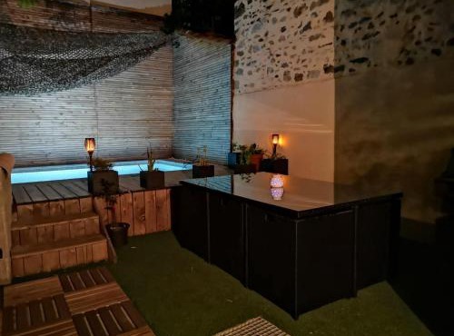 Chambre privée au pied des cevennes