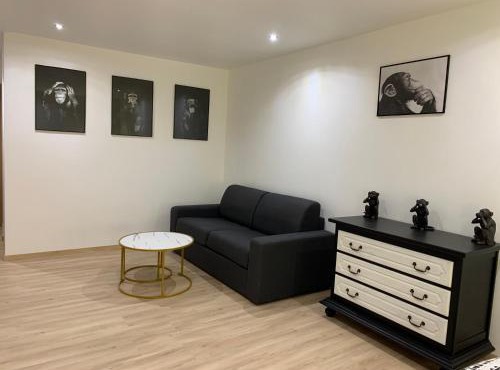 Chambre privée et cuisine commune