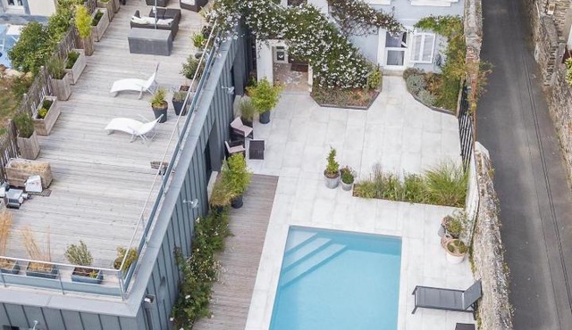 Chambre privée avec piscine