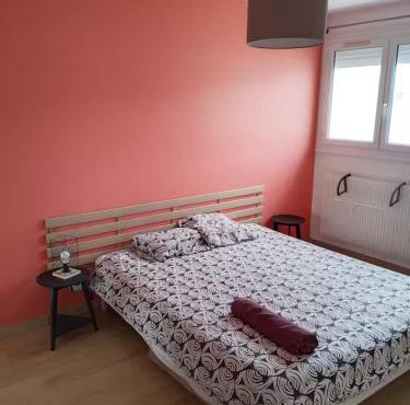 Chambre privée chez l'habitant - La Chambre Framboise