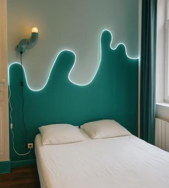 Chambre privée "turquoise" - Maison partagée