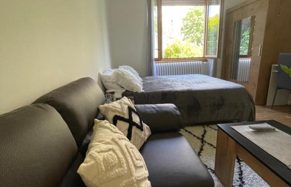 Chambre privée vue sur le jardin proche centre ville