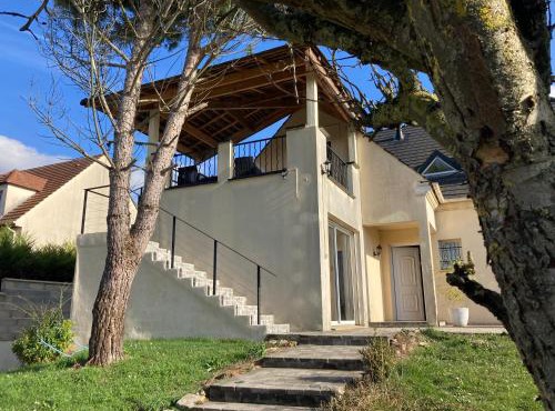 Chambre triple spacieuse pour 3 Adultes avec terrasse privée - Proche Disneyland Paris