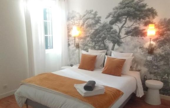 chambres d'hôtes numéro 2 Le Bedat côté jardin