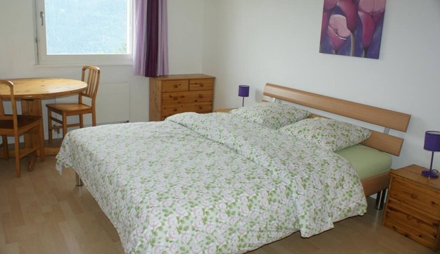 Chamossaire A 501 5 minutes from the cable cars and near the centre, modern apartment house. Apartme