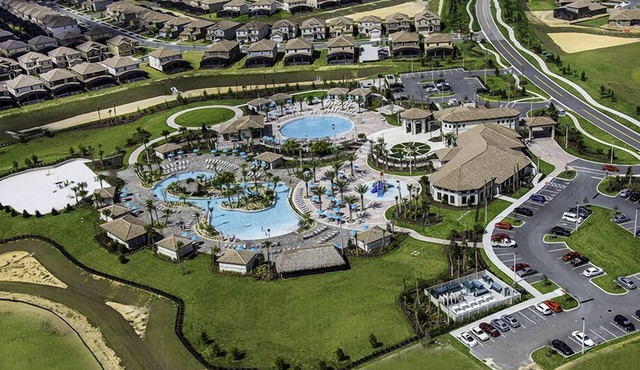 ⛱ Champions Gate -5★ Clubhouse - South Facing Pool - Onsite Tiki Bar & Grill ☀