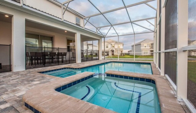 Champions Gate Luxury 10 Bedroom Resort Villa With Spa and Games Room on Golf Course community