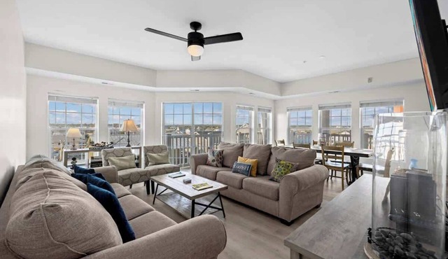 Channel Views! 6 Bedroom Spacious Deluxe Condo