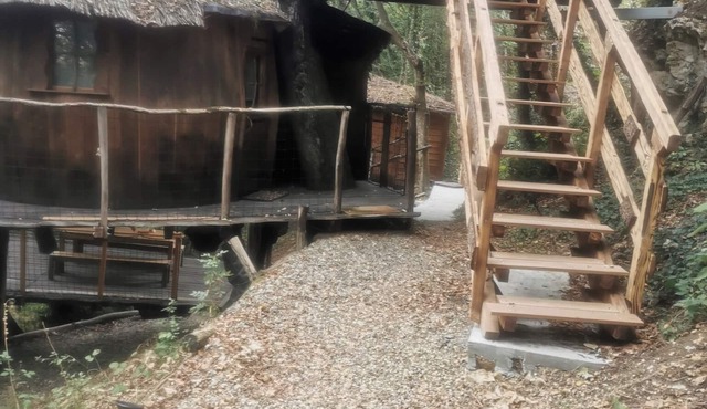 Chant de la nature double cabin with balneotherapy spa