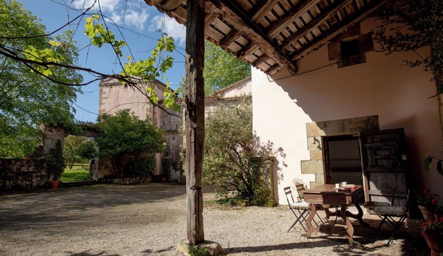 Chapel Garden House part of 17th C Palacio de Hualle Comillas/beaches