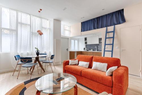 Chapelle Ordener Cosy Apartment Mezzanine 4P