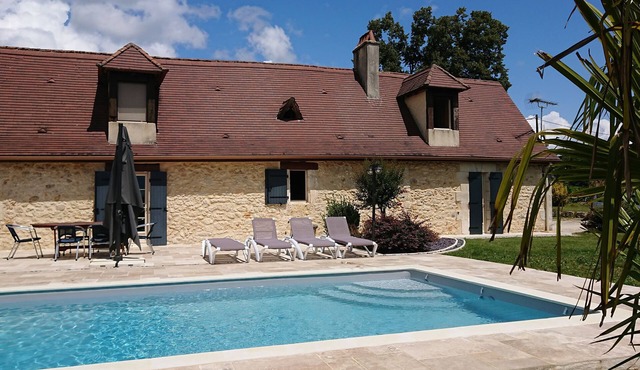 Charming Périgourdine with swimming pool and fully air-conditioned WIFI