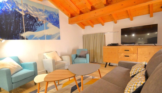 Charming 3-room apartment with parking and wifi in Saint-Martin-de-Belleville