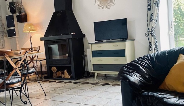 Character house at Ferme du Tilleul, near Fougères castle.