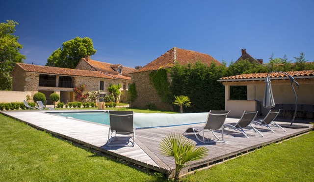 Character house with lots of charm and a private pool