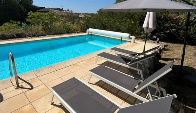 Character property - Private swimming pool - South Ardèche