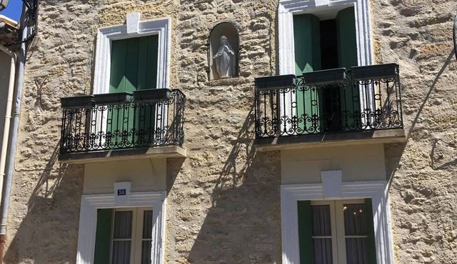 Character Village Property with Pool near Béziers