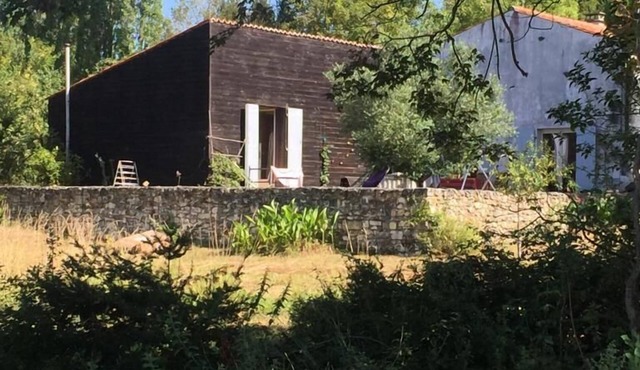 Charentaise house with private heated pool