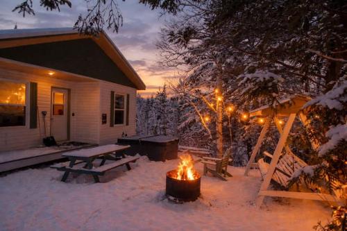 Charlevoix spa bbq fire & nature
