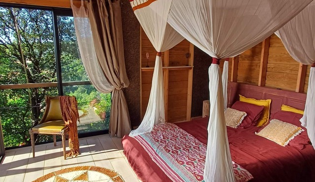 Charm and tranquility, panoramic view of the sea and islands, 5mns from the beaches