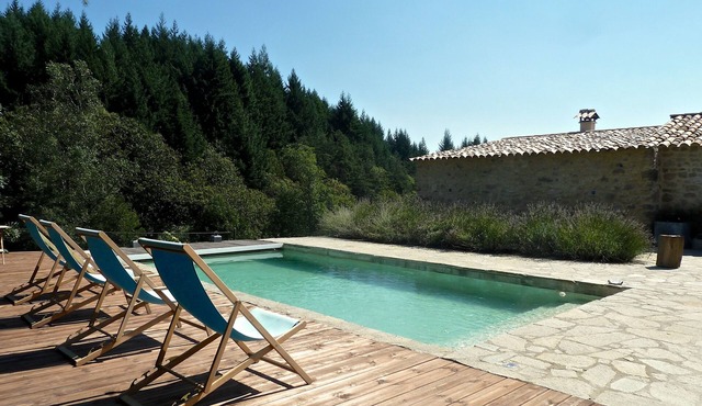 Charming family home, pool, with large reception room, beautiful view