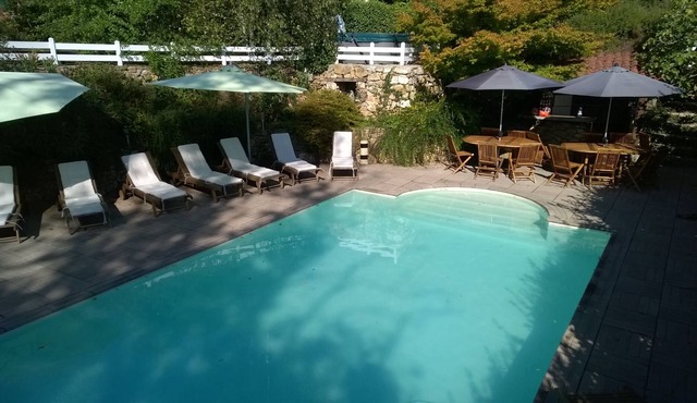 Charm, luxury and spa. Family fitness in a character house