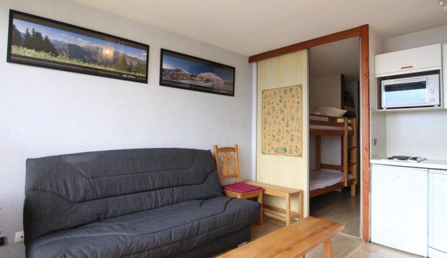 Charmant 2 pièces avec balcon, proche remontées et commerces, pour 4 pers. - Alpe d'Huez - FR-1-405-62