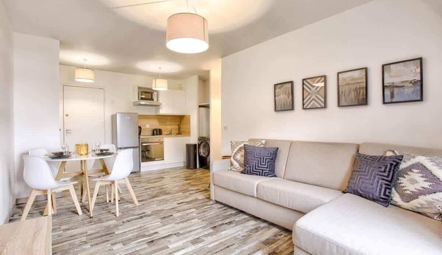Charmant appartement lumineux avec vue mer