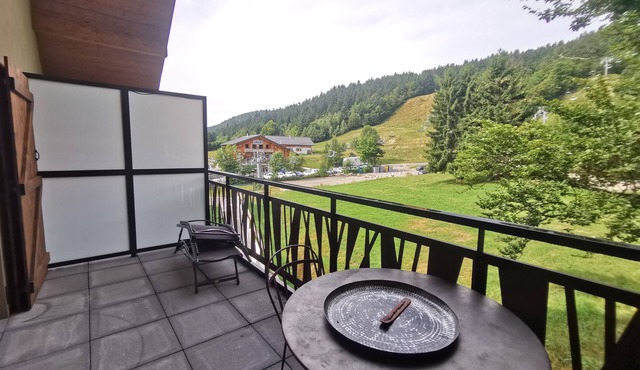 Charmant Appartement avec Terrasse au Cœur de La Féclaz – Idéal pour 2 Pers