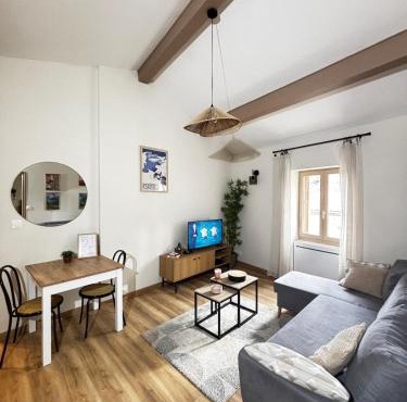 Charmant appartement mansardé en centre ville de Foix