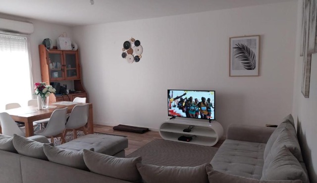 Charmant appartement T2 parc JB Lebas