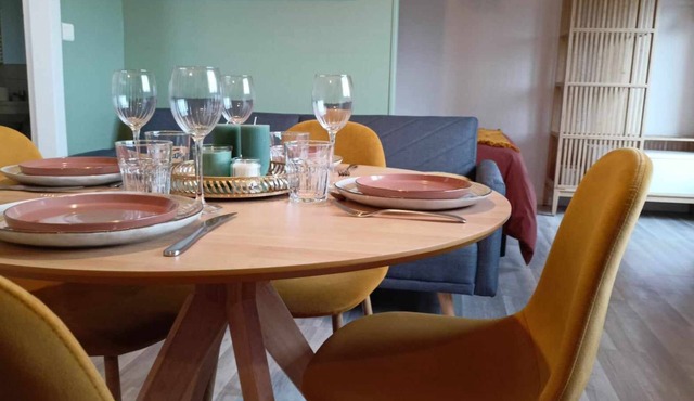 Charmant Studio au Centre D'etables/mer