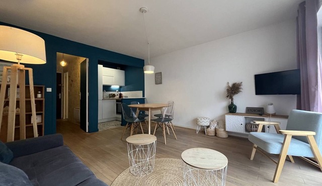 Charmant Studio-cabine Proche mer et Centre Ville