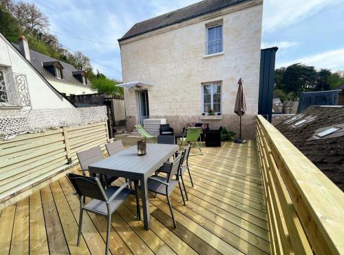 Charmant gîte à Langeais avec terrasse et wifi inclus pour 4 personnes - FR-1-381-616