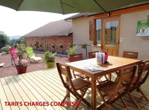 Charmant gîte à la ferme avec terrasse et animaux admis - FR-1-496-235