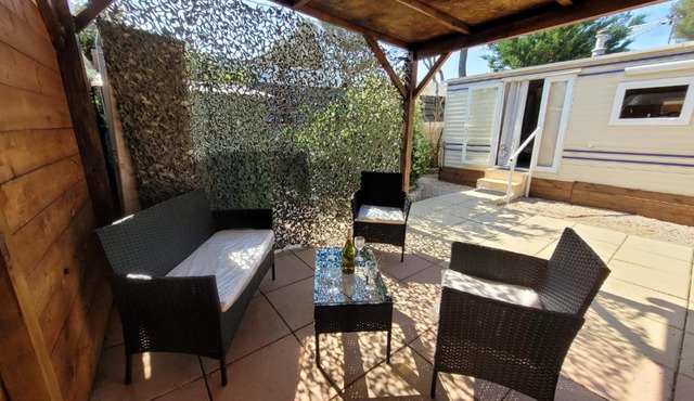 Charmant mobil home 2 à 4 personnes camping1* Les arbouses