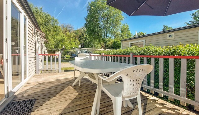 Charmant Mobil-home piscine