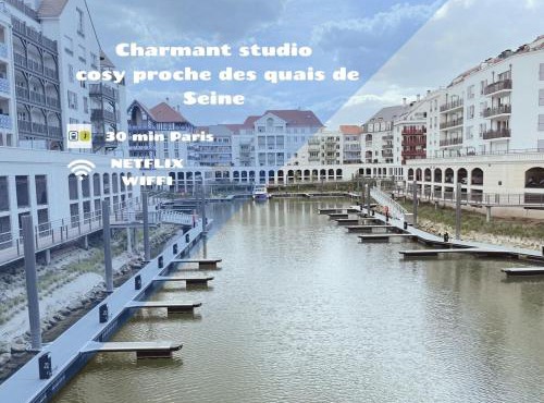 Charmant studio cosy proche des quais de Seine