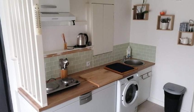 Charmant studio entre terre et mer