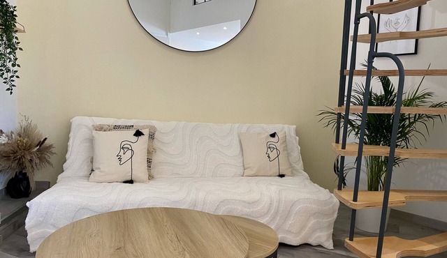 Charmant Studio, à la Gare de Grenoble Avec Mezzanine