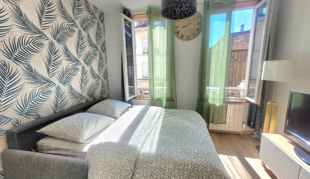 Charmant Studio 26m² au Cœur de Troyes Idéal Pour 2 Proche de Tout!
