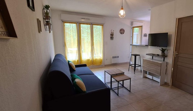 Charmant Studio Avec Jardin Proche Odysseum