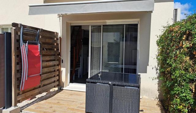 Charmant studio avec mezzanine et terrasse