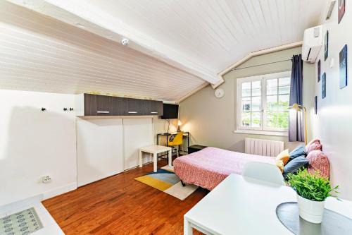 Charmant studio cosy climatisé et parking securisé à proximité du centre ville de lyon