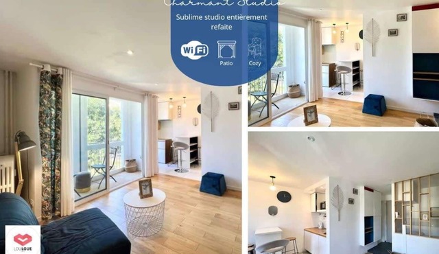 Charmant studio entièrement neuf en centre-ville