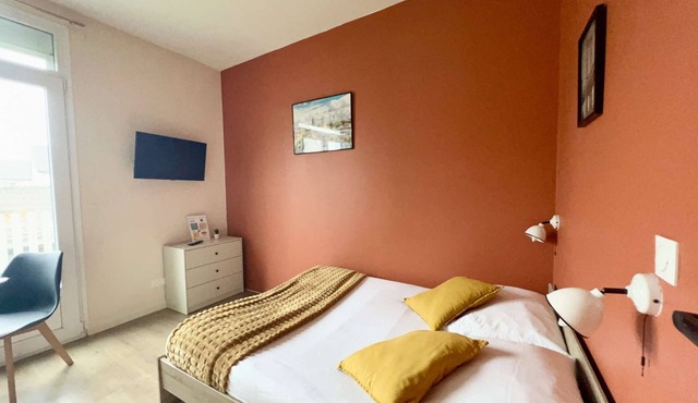 Charmant studio terrasse en centre-ville