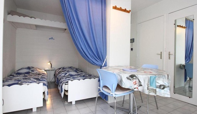 Charmant T1 avec Loggia au Sud, Calme, Près Centre-Ville, Garage, Bien Équipé - FR-1-553-58
