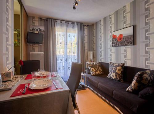 Charmant T1 bis avec balcons et animaux admis - FR-1-841-67