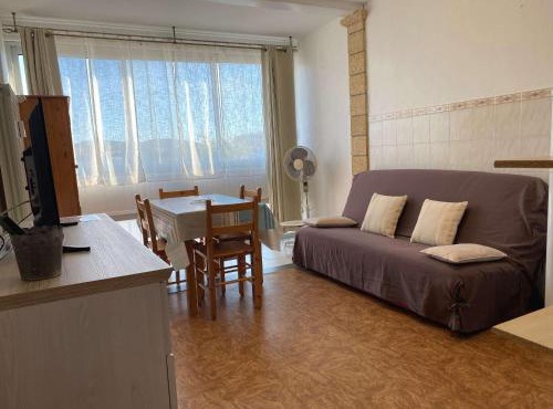Charmant T1 lumineux avec cuisine équipée, coin nuit séparé et wifi - Balaruc-les-Bains - FR-1-553-48