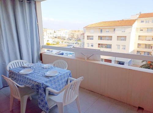Charmant T2 cabine à Sète avec loggia et parking privé - FR-1-338-450